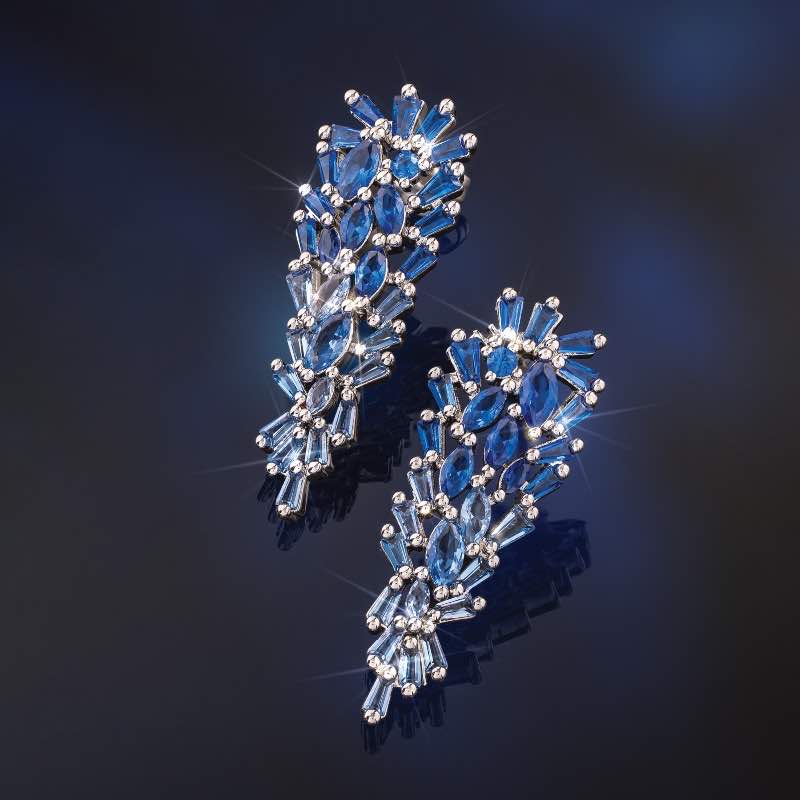 Icicle Spinel Earrings